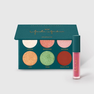 Kit Paleta de Sombras + Batom Rosa Marília Mendonça By Océane (2 Produtos)