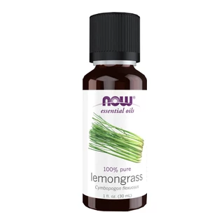 Óleo de Capim Limão 30ml Now Foods Lemongrass Oil Puro