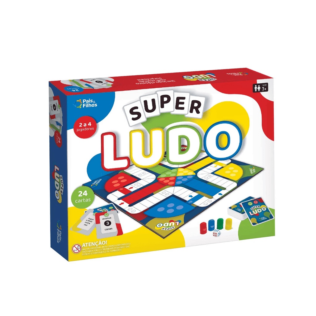 JOGO TRADICIONAL LUDO DOS BICHOS GIGANTES