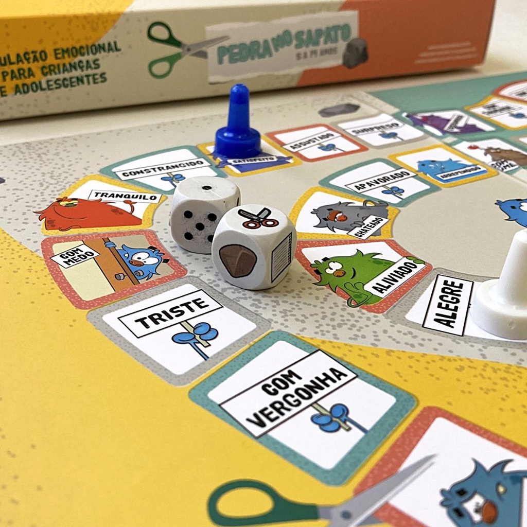 JOGO TERAPÊUTICO RODA A RODA DAS EMOÇÕES - Psicologia Infantil