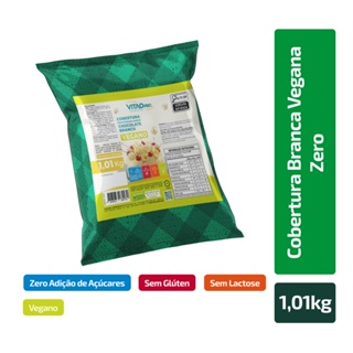 Cobertura Branca Vegana Zero Vitao 1kg