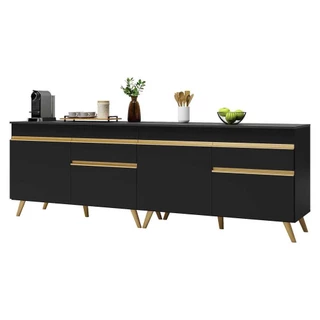 Kit Armário de Cozinha Gabinete Pia 120cm Veneza Multimóveis MP2159