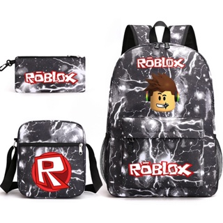 Explosão transfronteiriça popular mochila de viagem Roblox mochila de estudante adolescente mochila de laptop