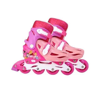 Patins Inline Ajustavel Tam 35-38 Disney Princesas Multikids - BR1157