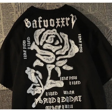 Camiseta Rosa Branca Frente Costas Top Streetwear Unissex! plus Size traje