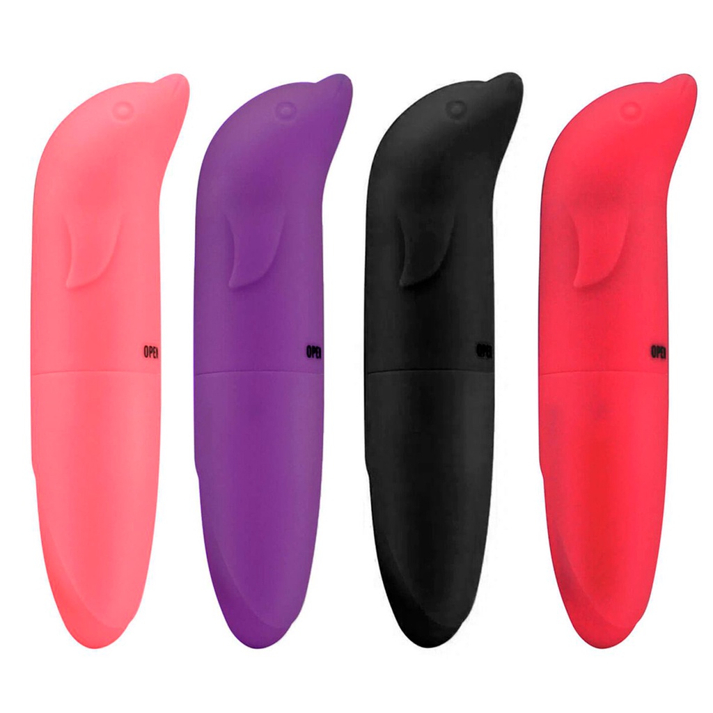 Vibrador Ponto G Aveludado Com Formato Golfinho Sexy Import Shopee Brasil 3685