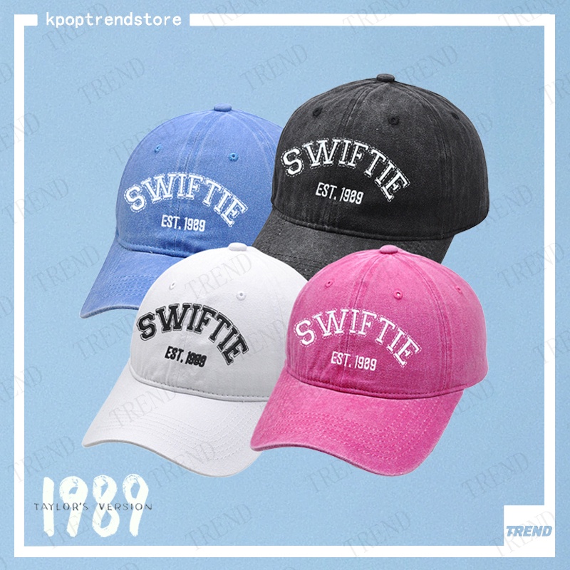 Taylor Swift 1989 Bordado Chapéu De Basebol Retro Bonés Moda Vintage ...