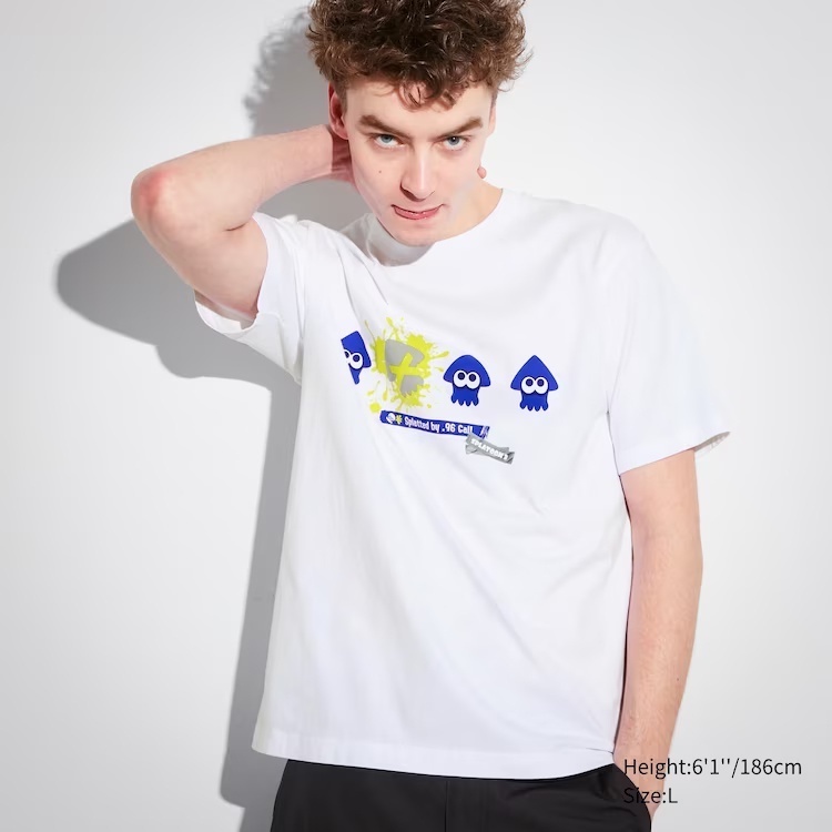 UNIQLO Camiseta Manga Curta Splatoon 3 UT
