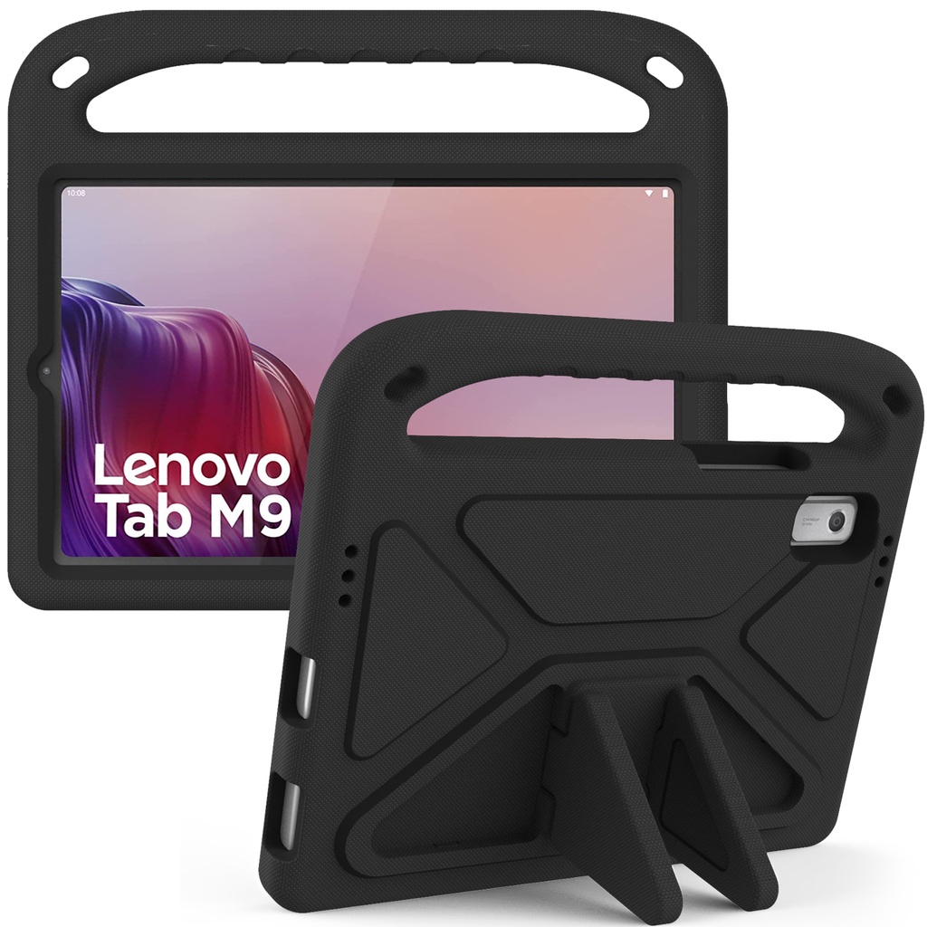 Custodia Antiurto Per Bambini Per Lenovo Tab M9 (TB-310FU) E M8 4ª Gen (TB300FU) - Con Supporto