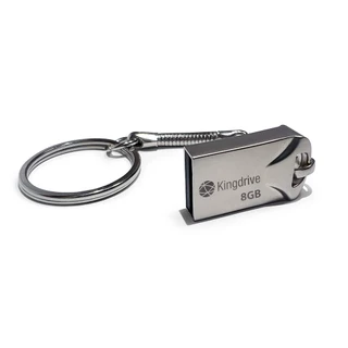 Pen Drive 8GB 2.0 com Chaveiro Metal Kingdrive com Garantia