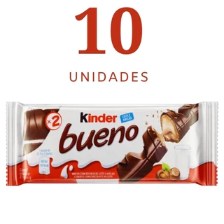 Kit 10 Kinder Bueno C/2 43g