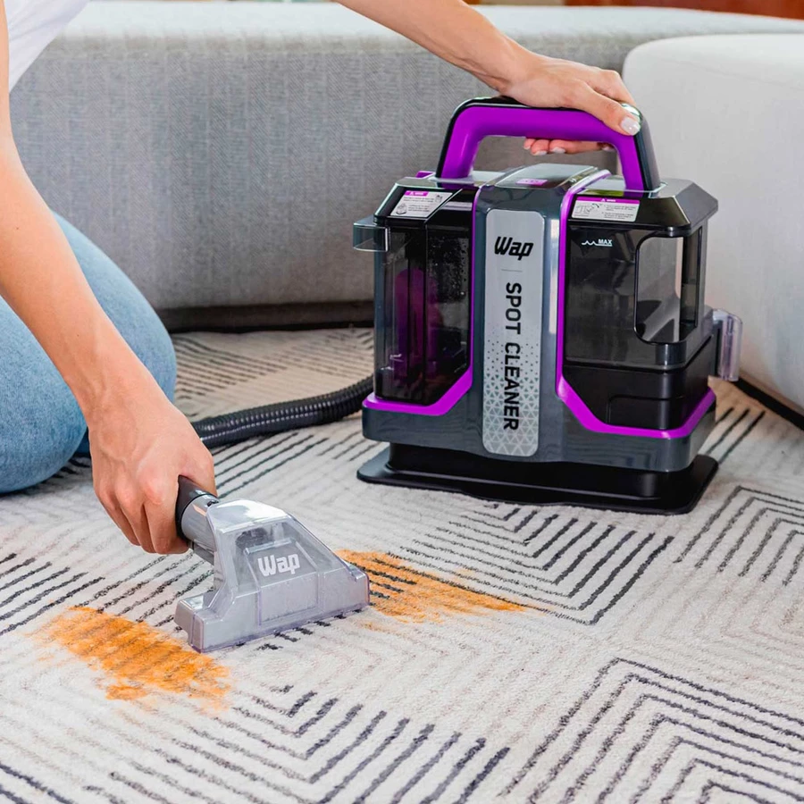 Extratora Higienizadora Portátil Borrifa Esfrega e Extrai Sujeira Colchão Sofá W3 1450W Wap — foto 3 de 4