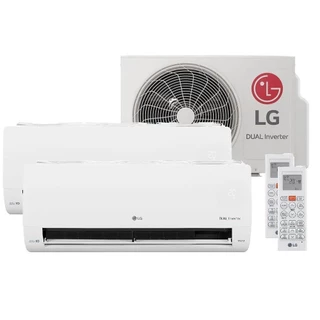 Ar-Condicionado LG Dual Inverter Voice +AI Bi-Split 16.000 BTU (9.000+12.000 BTU) Frio 220V em Oferta na Shopee