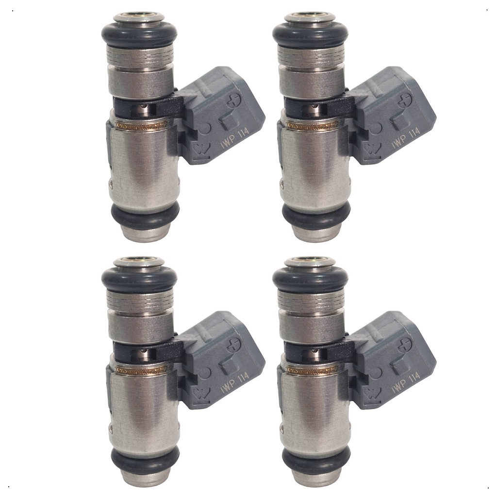 Kit com 4 Bicos Injetores Gol Parati Saveiro 1.8 2.0 8v Gas Iwp114 ...