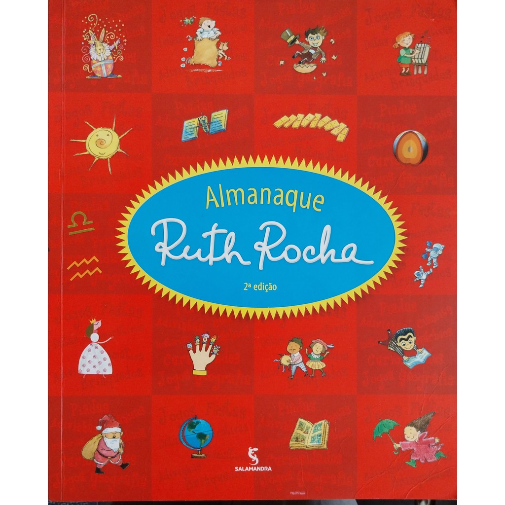 LIVRO, ALMANAQUE, RUTH ROCHA | Shopee Brasil