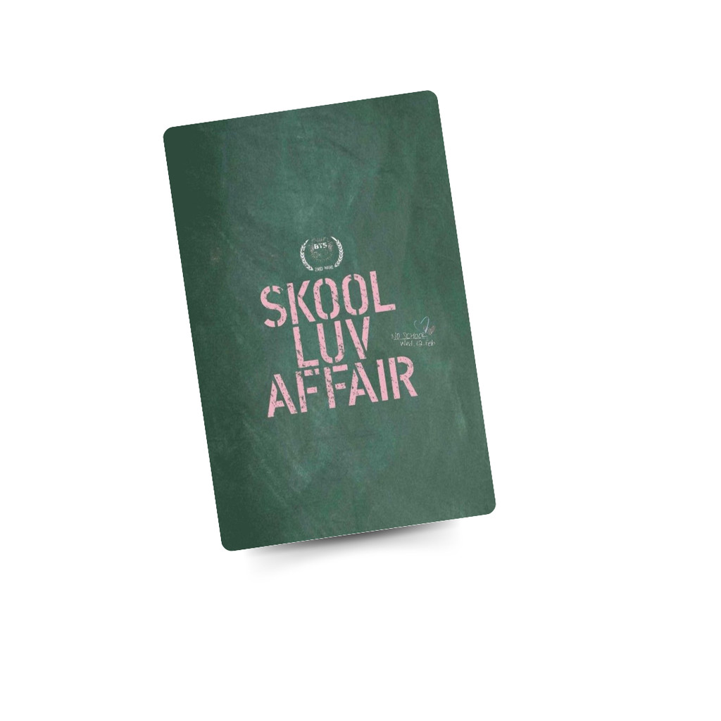 SKOOL LUV AFFAIR BTS ERA1 Photocard set 8un. frente e verso