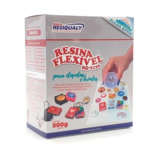 Resina Flexível RQ-0120 com 500g