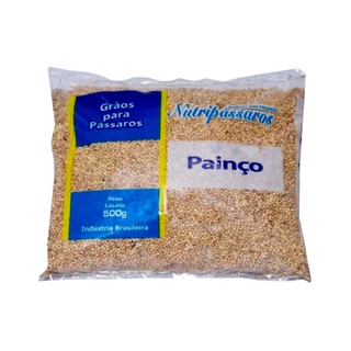 Semente Nutripássaros Painço Para Pássaros 500g