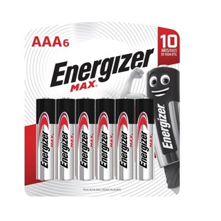 Pilha Alcalina Max AAA6 48 (6 Unidades) Energizer