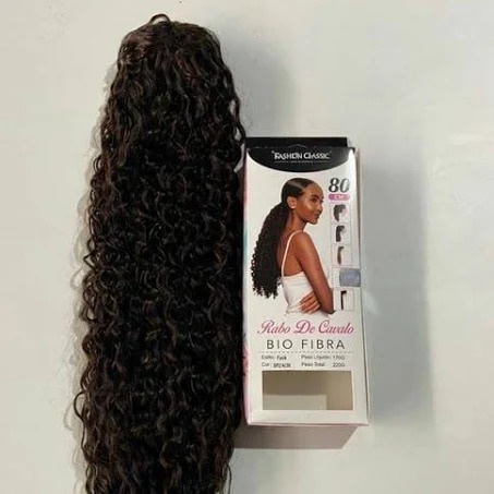 Cabelo Cacheado Bio Fibra Iza fashion Classic -300 gr em Promoção na Shopee  Brasil 2023