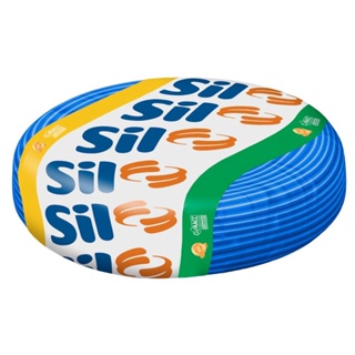 Cabo flexível 6,00mm² azul 100m 750V Sil