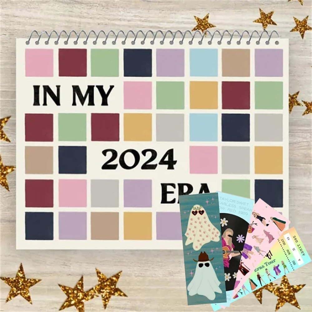 Calendário 2024 Taylor Swift The Eras Tour Calendar | Shopee Brasil