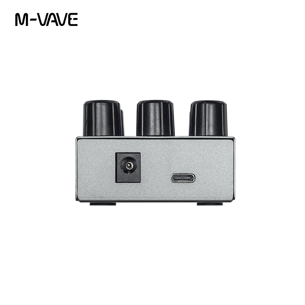 Pedal De Distorção M-vave Overdrive Boost Mini-efx