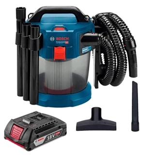 Aspirador de Pó e Líquido 10 Litros 18V GAS 18V-10 L com Bateria BOSCH