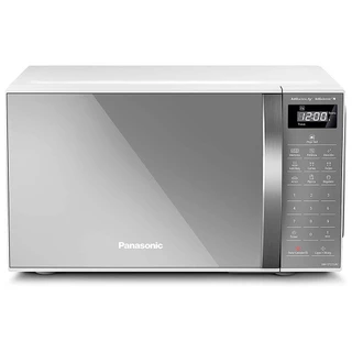 Micro-Ondas Panasonic 21L Branco Espelhado 220V com Tira Odor e Antibactéria AG - NN-ST27LWRUK
