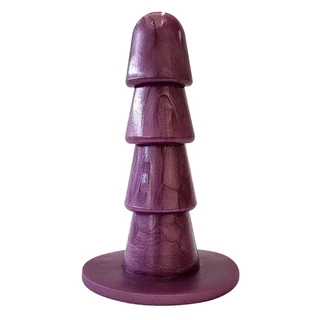 Plug Anal Ancora Lilás 10x3cm