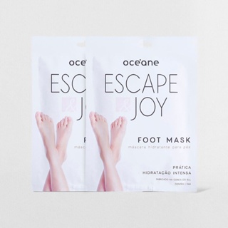 Kit Máscara Hidratante Para Pés com Óleo de Coco (2 Produtos)
