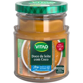 Doce de Leite Zero com Coco Vitao 200g