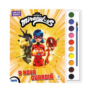 Kit colorir massinha miraculous cat noir