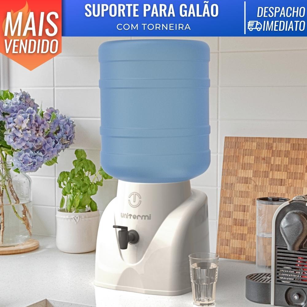 Garrafa Térmica Pampa Cinza + Suporte para Filtro Café n°103