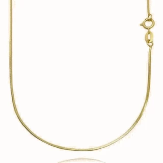 Colar de Ouro 18k Rabo de Rato 1,2mm Fecho Tradicional Banhado a Ouro em Oferta na Shopee