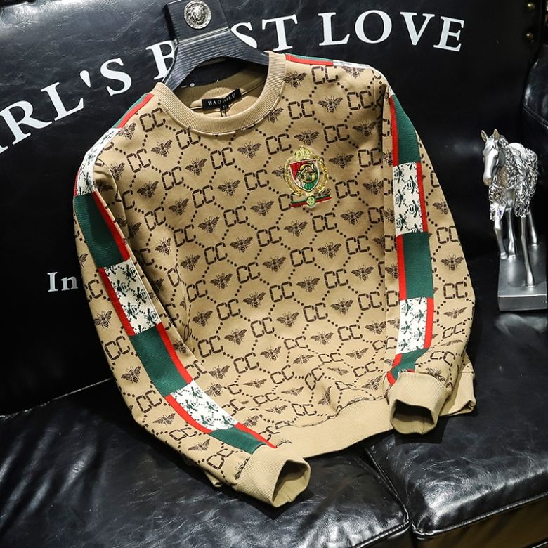 2024 novo local, suéter de mangas compridas soltas, roupas masculinas elegantes