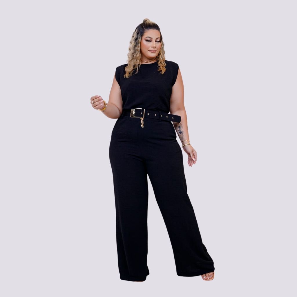 Macacao preto plus sales size