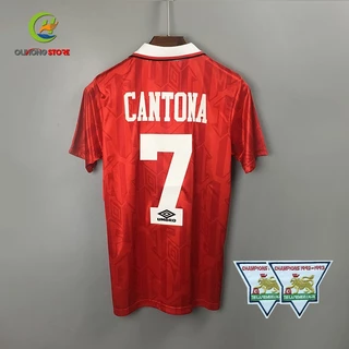 Retro 7 # CANTONA 1992-1994 Jersey7 Camisa