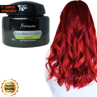 Pó Descolorante Vermelho Mairibel 100g | Tonalizante Vermelho | Cabelo de Arrasar | Peça Já o Seu!