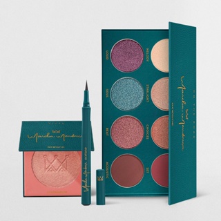Kit Paleta de Sombras On The Road + Blush Cintilante + Caneta Delineadora Marília Mendonça By Océane (3 Produtos)