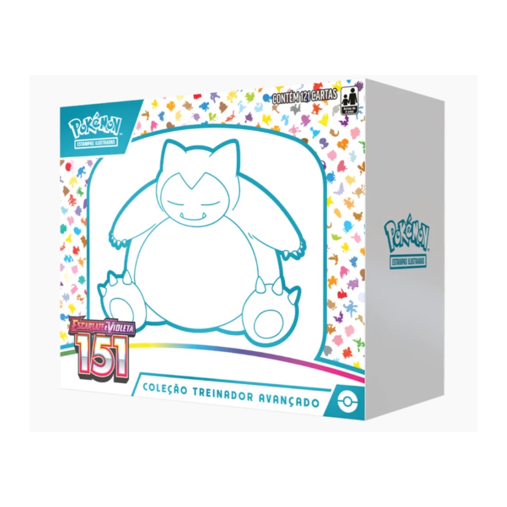 Treinador Avançado Snorlax 151 Pokémon Escarlate e Violeta