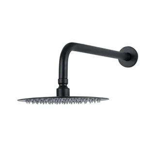 Ducha Chuveiro Redonda 20 cm Curuá Pingoo - Preto em Oferta na Shopee