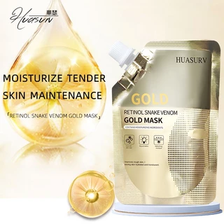 100g Máscara Hidratante Retinol Veneno De Cobra Peptídeo Ouro Rejuvenescedora
