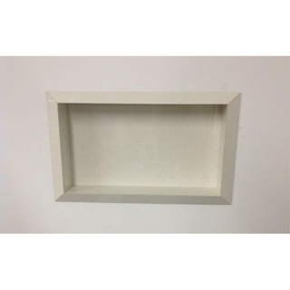 Nicho de Porcelanato Blu Embutir Atl: 38,5cm X Larg: 56,5cm Bianco.