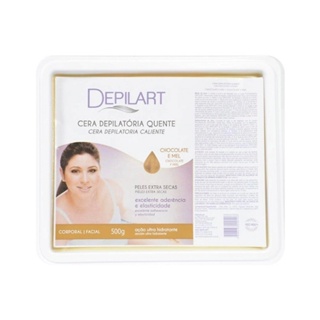 Cera Depilatória Depilart Chocolate 500g