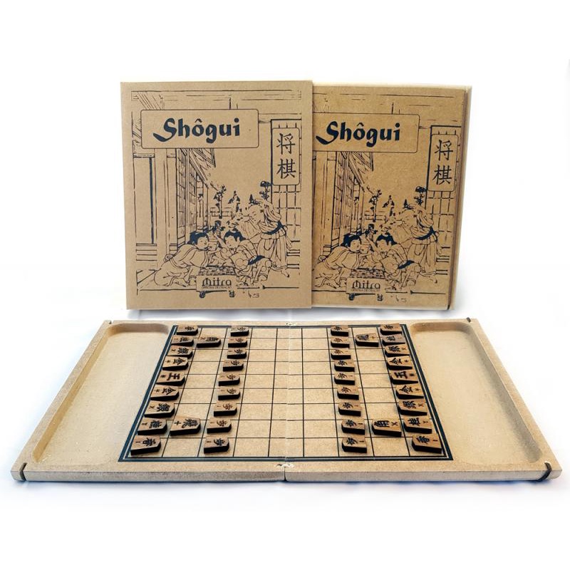 Luxo Shogi Peças De Xadrez De Madeira Board Set Jogos De Mesa Família Retro  Shogi Adulto