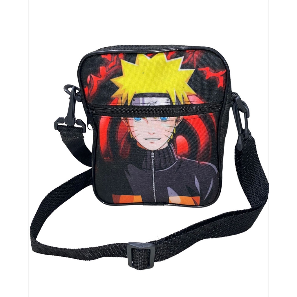 Carteira slim naruto simbolo akatsuki nuvem desenho anime geek