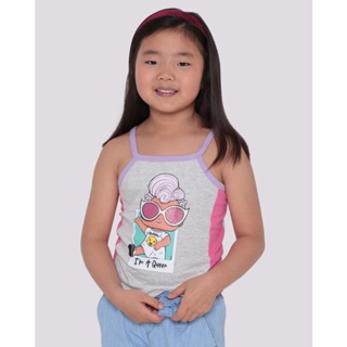 Blusa Infantil Alcinha LOL Cinza