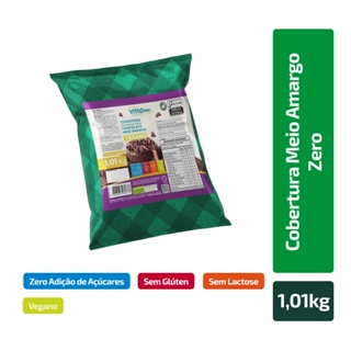 Cobertura Kibbled Chocolate Meio Amargo Vitao 1kg