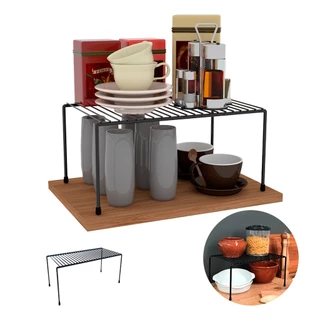 Organizador De Armário Cozinha Interno Externo 32cm DiCarlo Aço Carbono Promoção